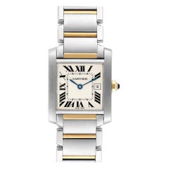 Cartier Tank Francaise Midsize Two-Tone Ladies Watch W2TA0003
