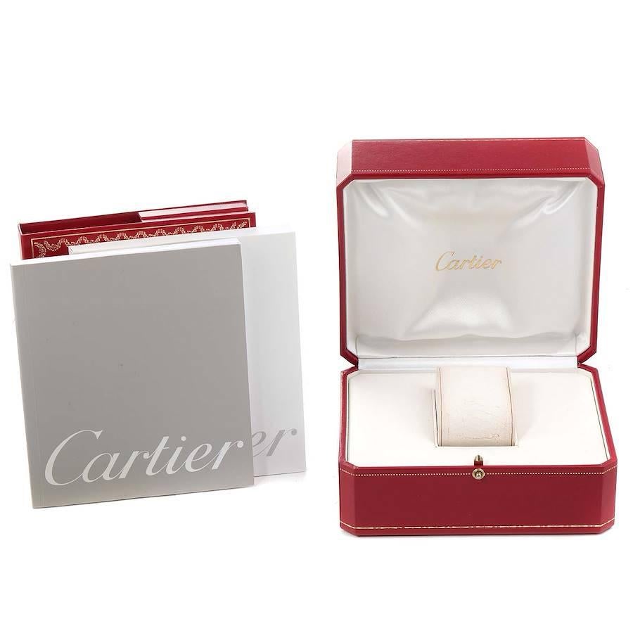 Cartier Tank Francaise Midsize Yellow Gold Ladies Watch W50014N2 Box Papers For Sale 5