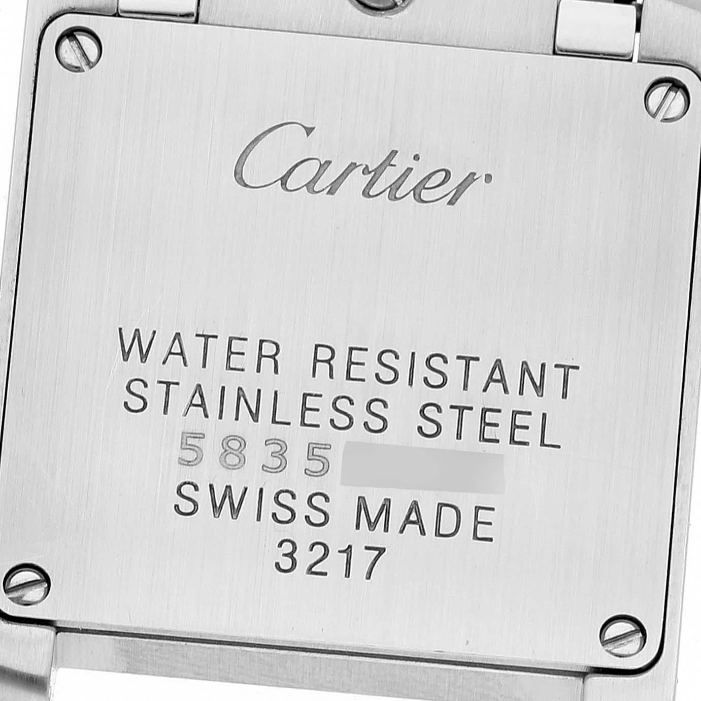  Cartier Tank Francaise rose avec cadran en nacre pour femme W51028Q3 Pour femmes 