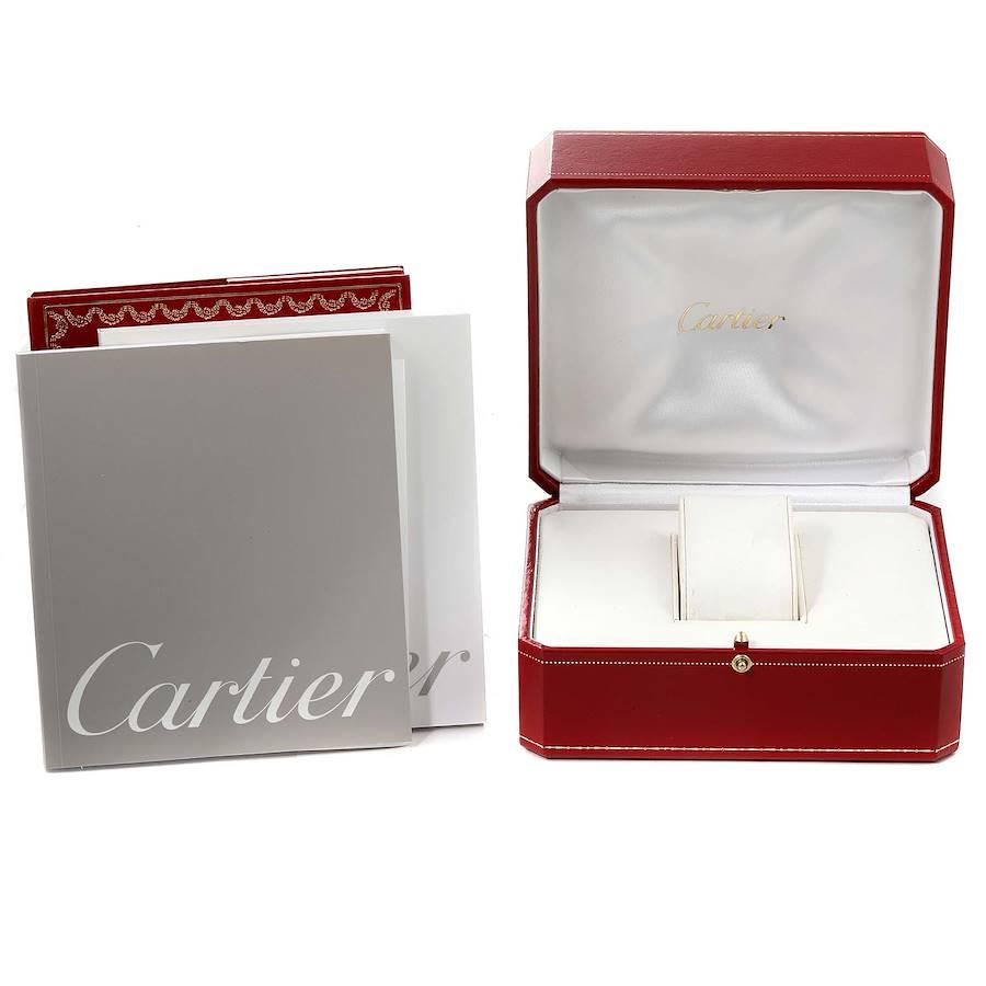 Cartier Tank Francaise Pink Mother of Pearl Steel Watch W51028Q3 Box Papers 6