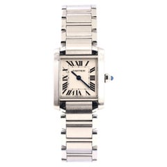 Orologio Cartier Tank Francaise al quarzo in acciaio inossidabile