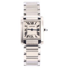 Cartier Tank Francaise Orologio al quarzo in acciaio inossidabile 20