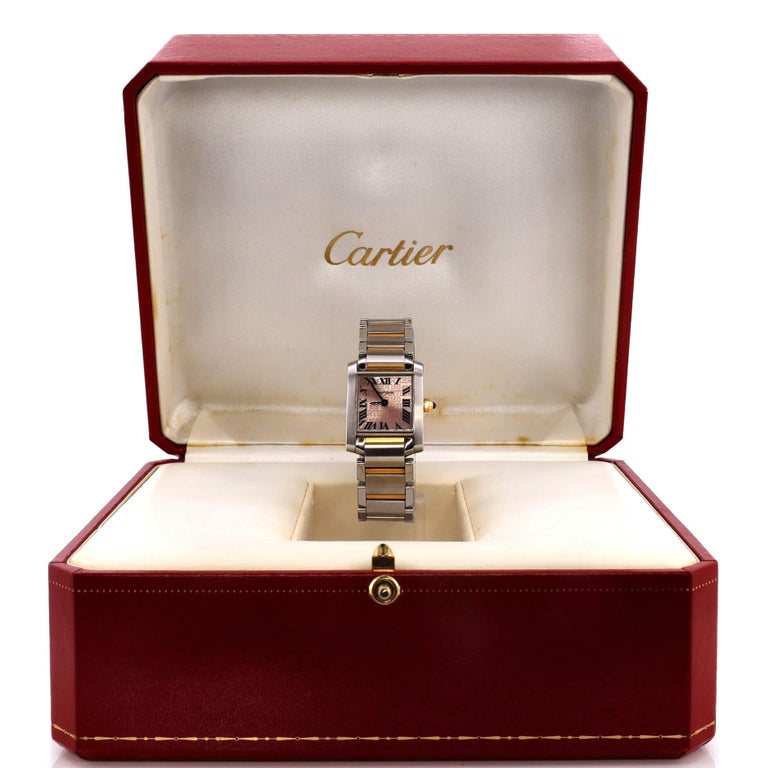 Cartier Tank Francaise Rose Gold Watch