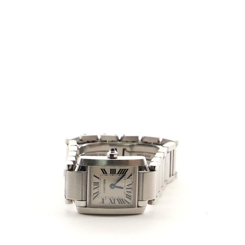 Women's Cartier Tank Francaise Quartz Watch Watch Stainless Steel 20
