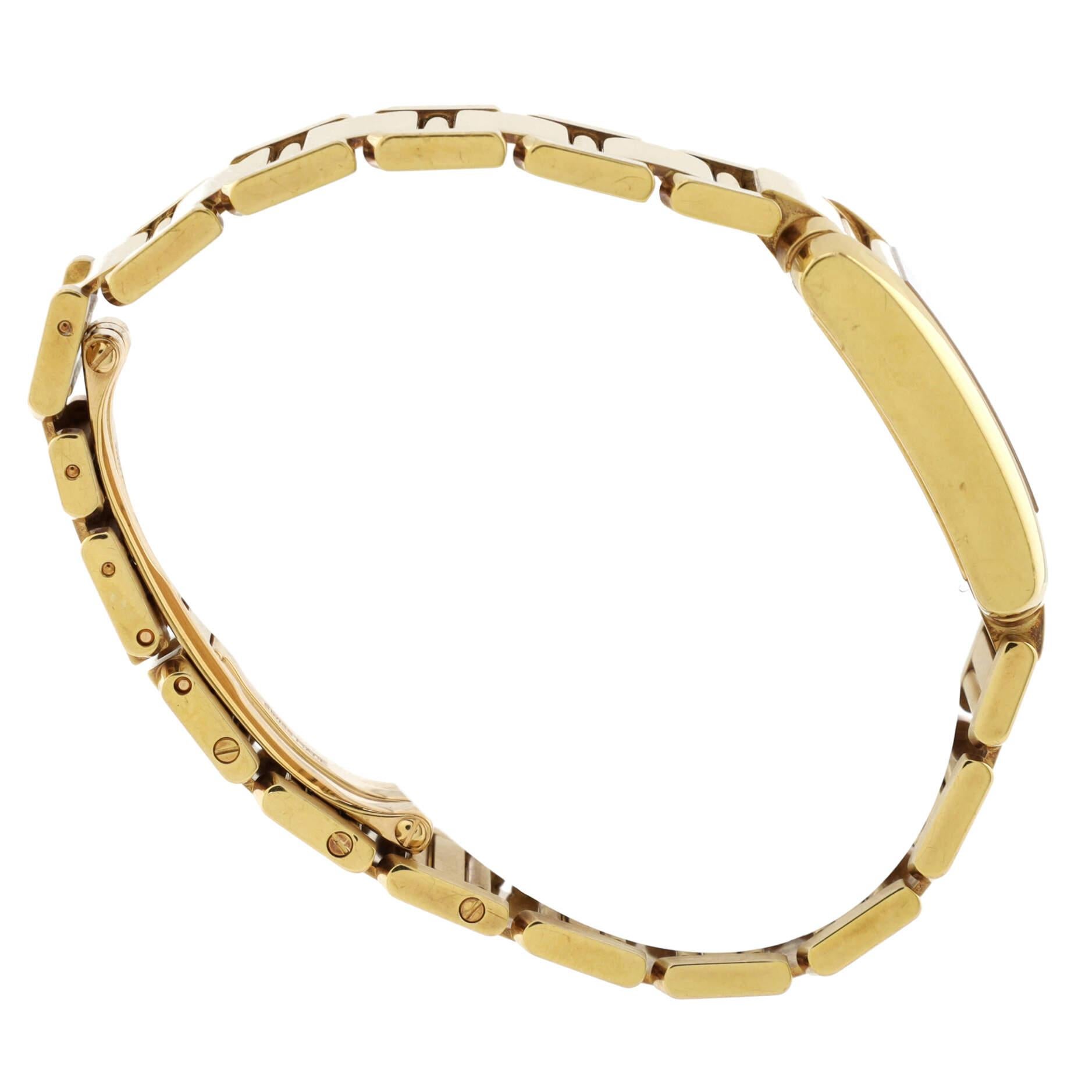 Cartier: Gelbgold-Uhr Tank Francaise mit Quarz, 20 im Zustand „Gut“ in New York, NY