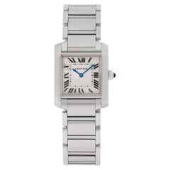 Cartier Tank Francaise Ref. WSTA0005 in Stainless Steel Quartz Watch