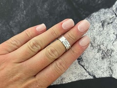 Cartier Tank Francaise Ring in 18k White Gold