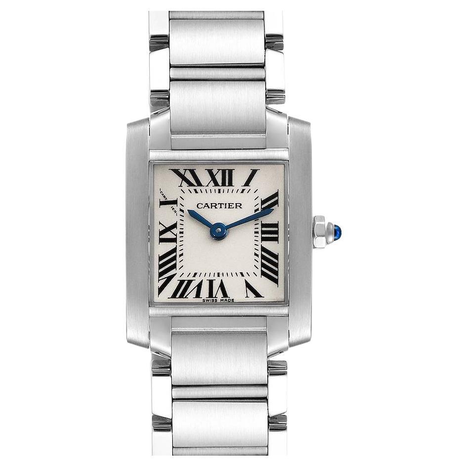 Cartier Tank Francaise Blue Hands Automatic Men’s Watch W51002Q3 For