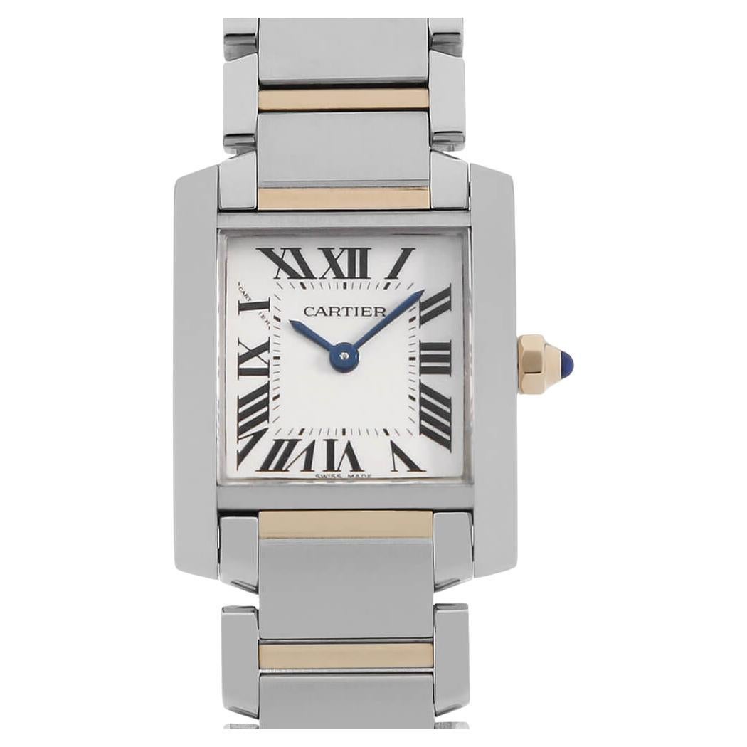 Cartier Tank Française SM W51007Q4 Used Ladies Watch Elegant Luxury Timepiece