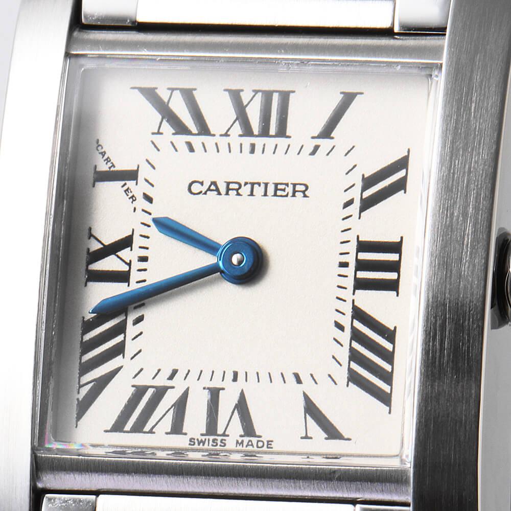 Cartier Tank Française SM W51008Q3 - Classic Ladies' Watch, Pre-Owned Luxury 1