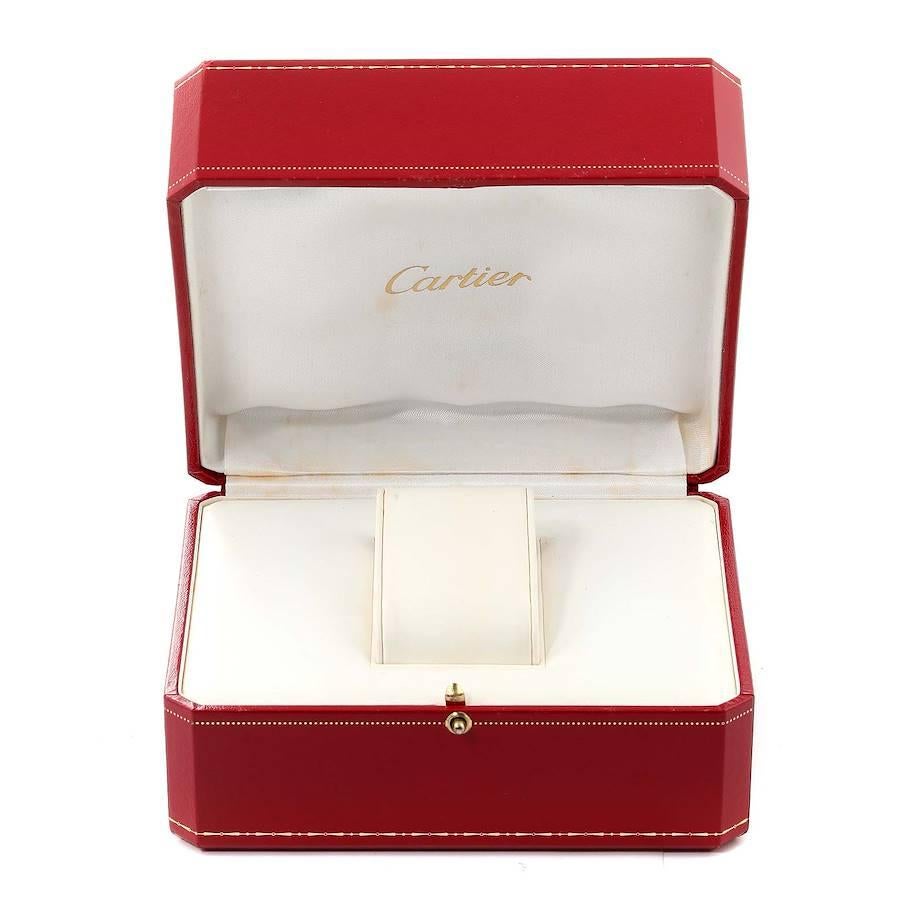 Cartier Tank Francaise Small Rose Gold Diamond Ladies Watch WJTA0022 For Sale 2