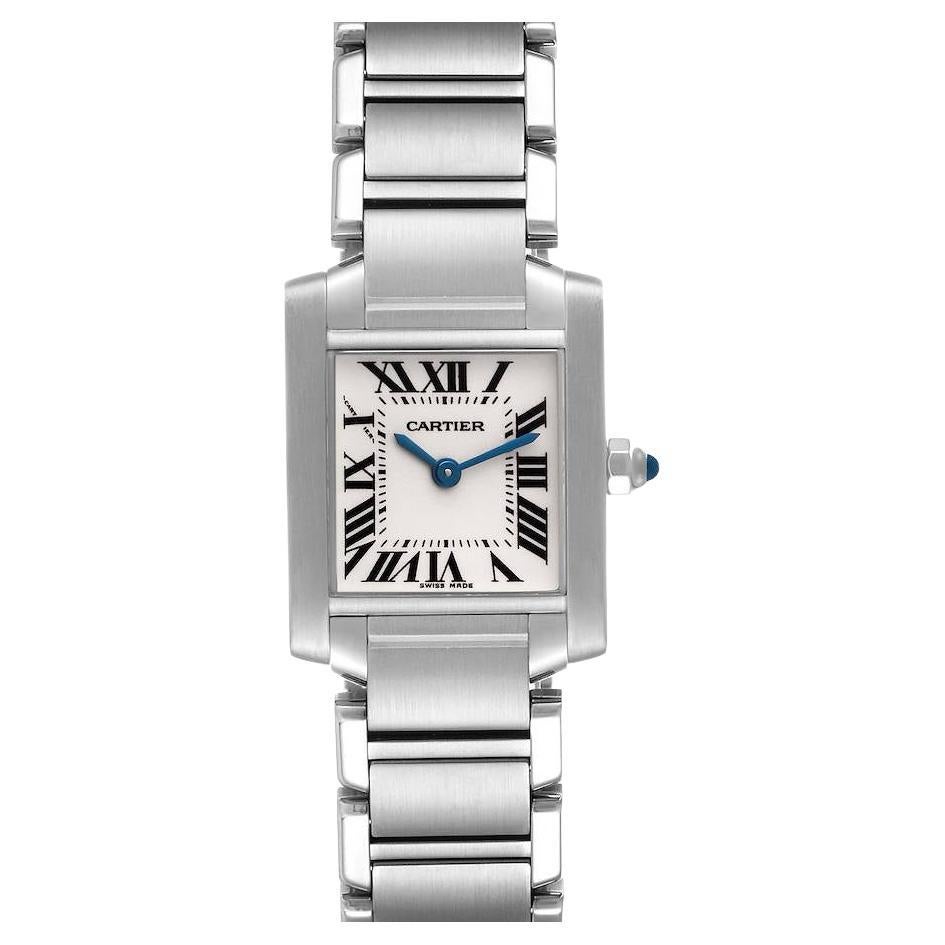 Cartier Tank Francaise Small Steel Ladies Watch W51008Q3