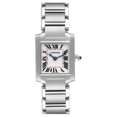 Cartier Tank Francaise Small Steel Ladies Watch W51008Q3