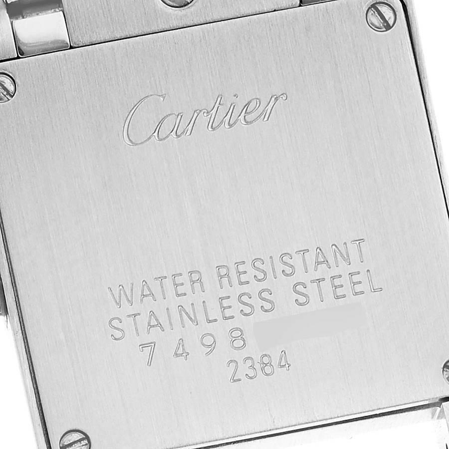 Cartier Tank Francaise Small Two Tone Ladies Watch W51007Q4 2