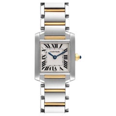 Cartier Tank Francaise Small Two Tone Ladies Watch W51007Q4