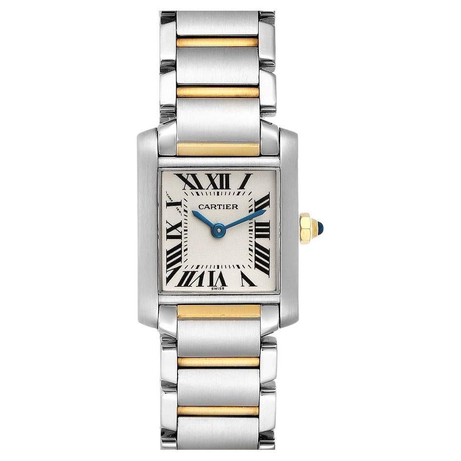 Cartier Tank Francaise Small Two Tone Ladies Watch W51007Q4