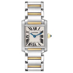 Cartier Tank Francaise Small Two Tone Ladies Watch W51007Q4