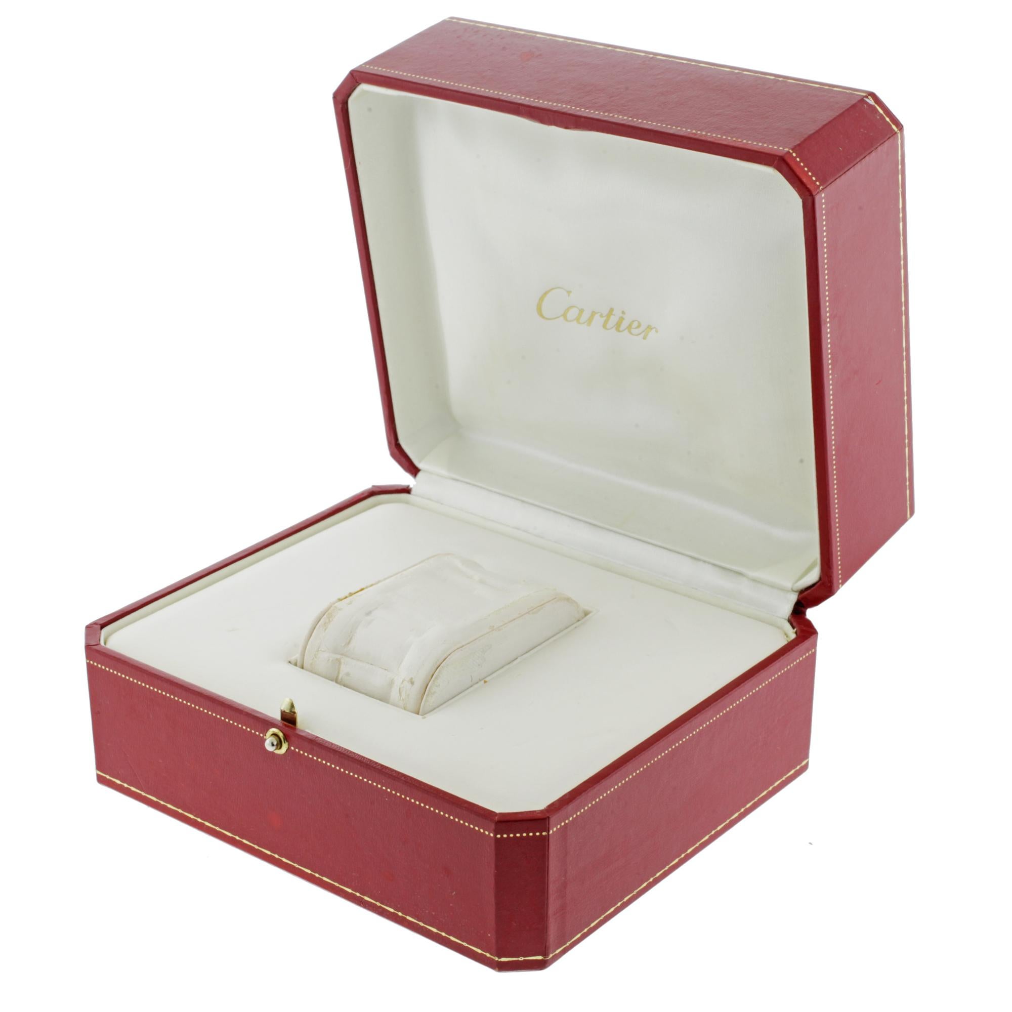 Cartier Tank Francaise Square Silver Dial Steel Quartz Ladies Watch W51008Q3 4