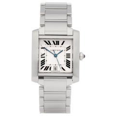 Cartier Tank Francaise Stainless Steel 2302