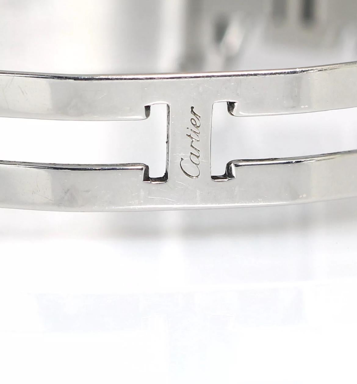 Cartier Tank Francaise Edelstahl 2465 Uhr 25 mm. (Cabochon)