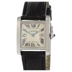 Cartier Tank Francaise Edelstahl Quarz
