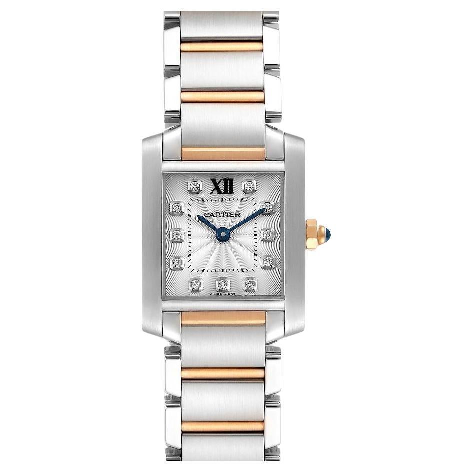 Extremely Cartier Tank Francaise Steel 