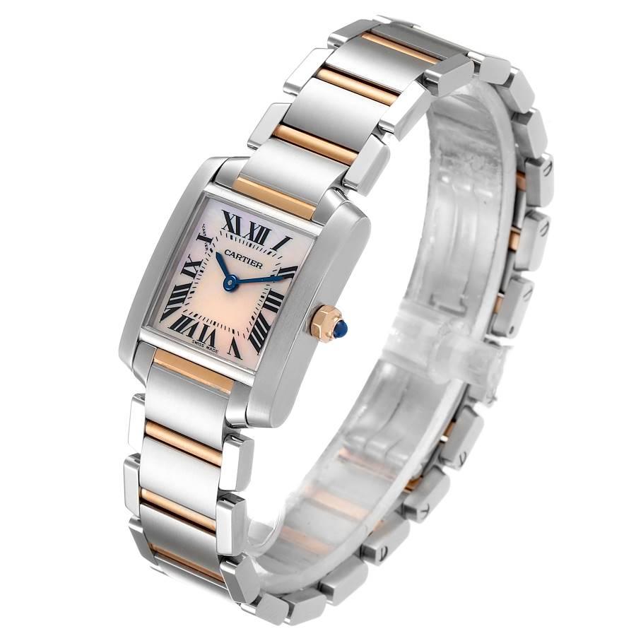 Cartier Tank Francaise Steel Rose Gold 