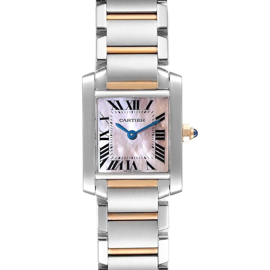 Cartier Tank Francaise Steel Rose Gold 