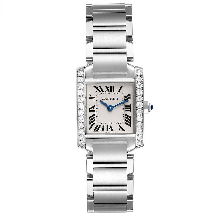Cartier Tank Francaise Steel Silver 