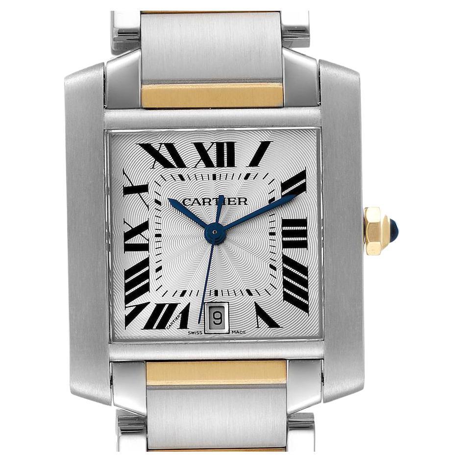 CARTIER France Extra Large Tank Yellow Gold c. 1940s at 1stDibs
