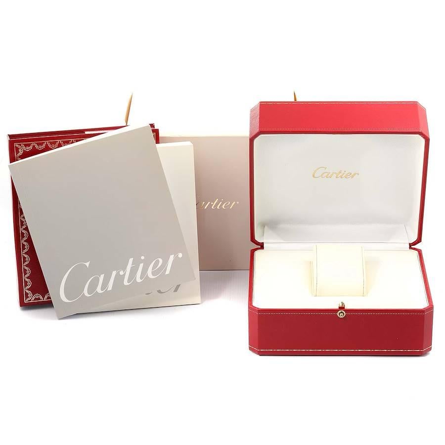Cartier Tank Francaise Steel Yellow Gold Large Watch W51005Q4 Box Papers For Sale 4