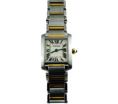 Cartier Tank Francaise Two Tone Ladies Watch 2384 #20815