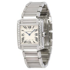 Cartier Tank Francaise W4TA0009 Unisex Watch in Stainless Steel