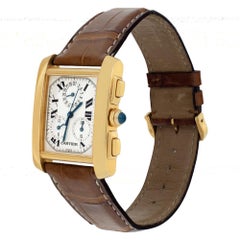 Reloj Cartier Tank Francaise w5000556 Oro Amarillo c/ esfera Blanca 28mm Automático