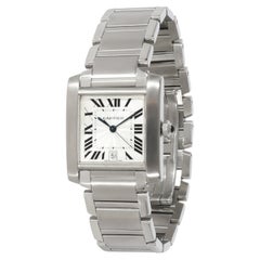 Cartier Tank Francaise W51002Q3 Unisex Watch in Stainless Steel