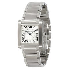 Cartier Tank Francaise W51002Q3 Unisex Watch in Stainless Steel