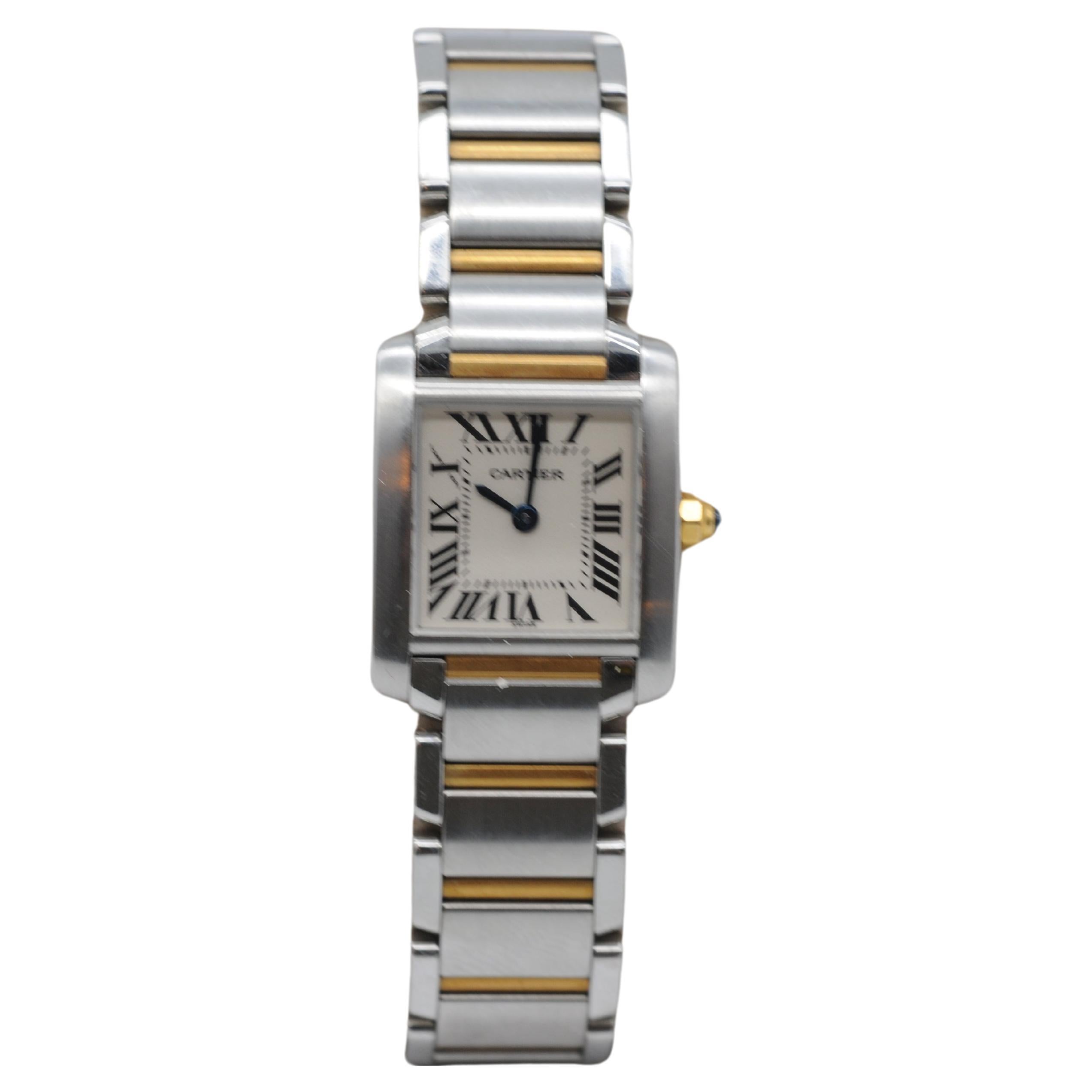 Cartier Tank Française W51007Q4 For Sale 5