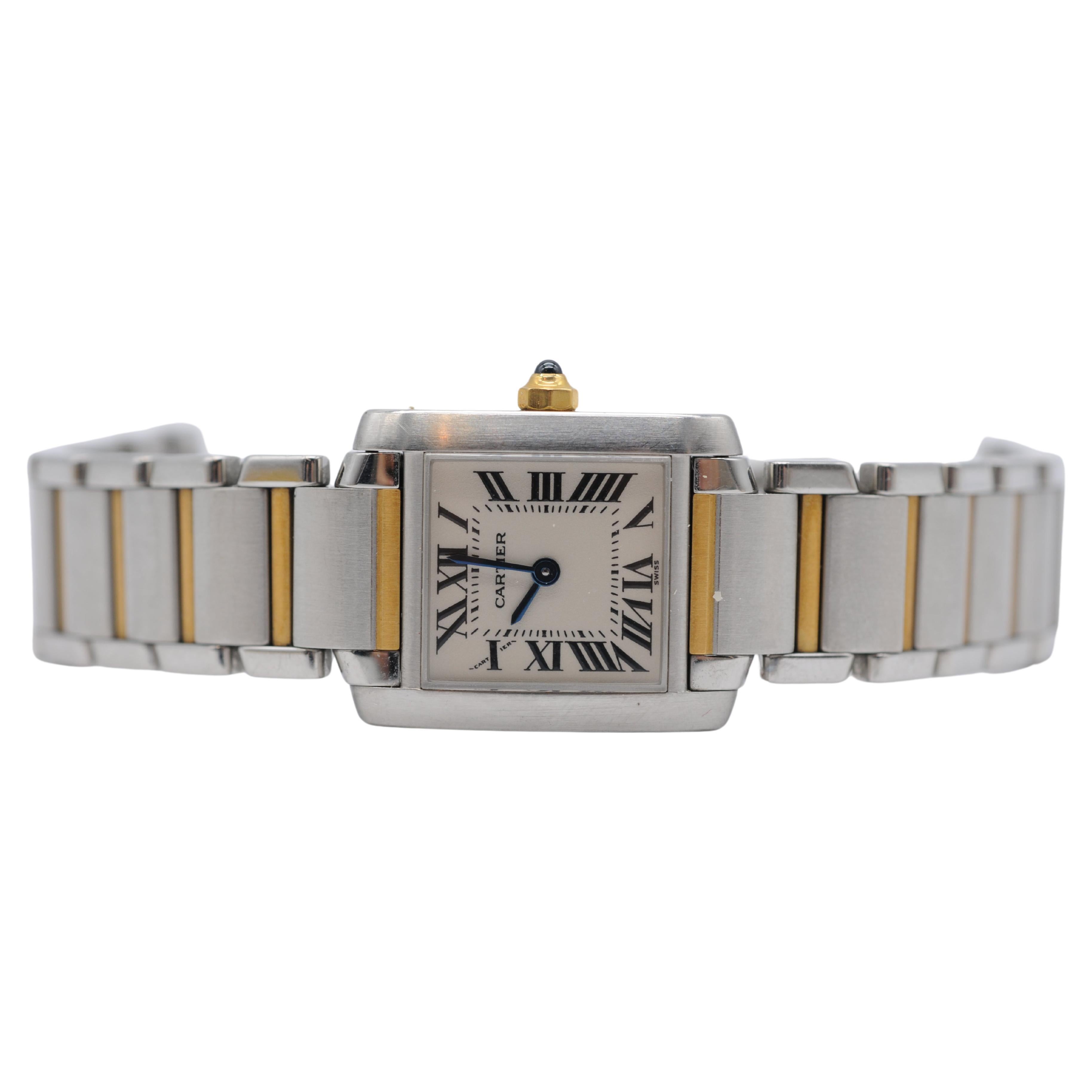 Cartier Tank Française W51007Q4 For Sale 1