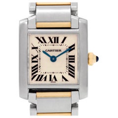 Cartier Tank Francaise W51007Q4, Grey Dial, Certified and Warranty