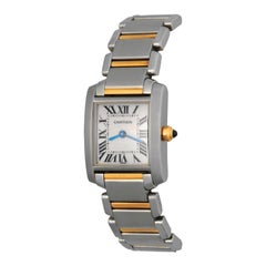 Cartier Tank Francaise W51007Q4 Ladies Pre-Owned