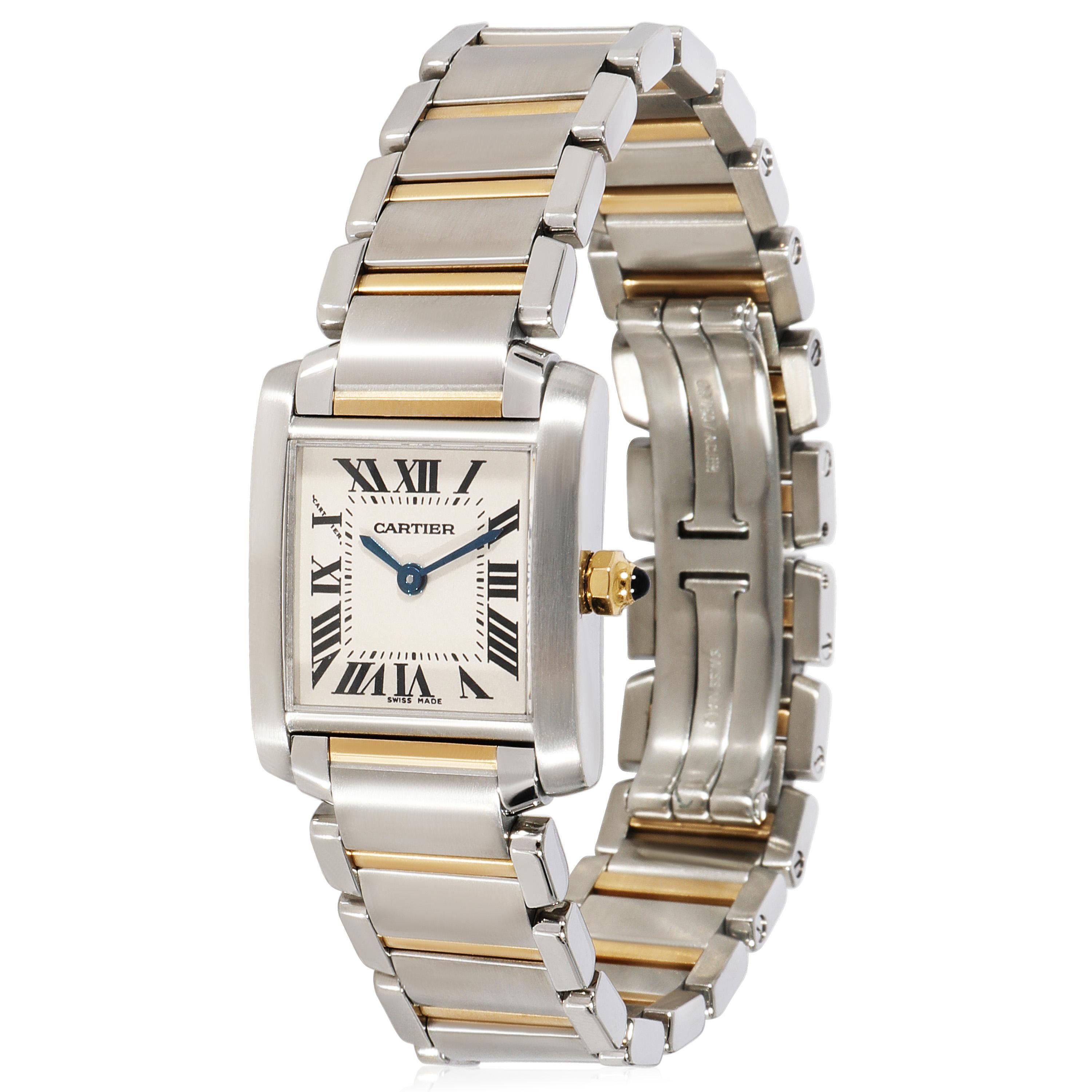 Cartier Tank Francaise W51007Q4 Women's Watch in 18kt Stainless Steel/Yellow Gol 1