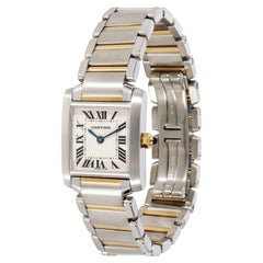 Cartier Tank Francaise W51007Q4 Women's Watch in 18kt Stainless Steel/Yellow Gol