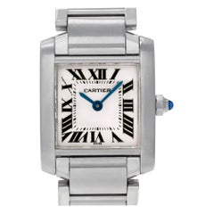 Cartier Tank Francaise W51008Q3, Certified and Warranty