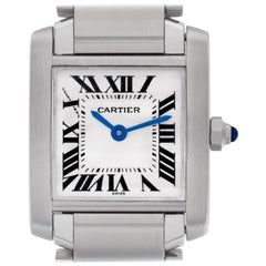 Cartier Tank Francaise W51008Q3 Stainless Steel Quartz Watch