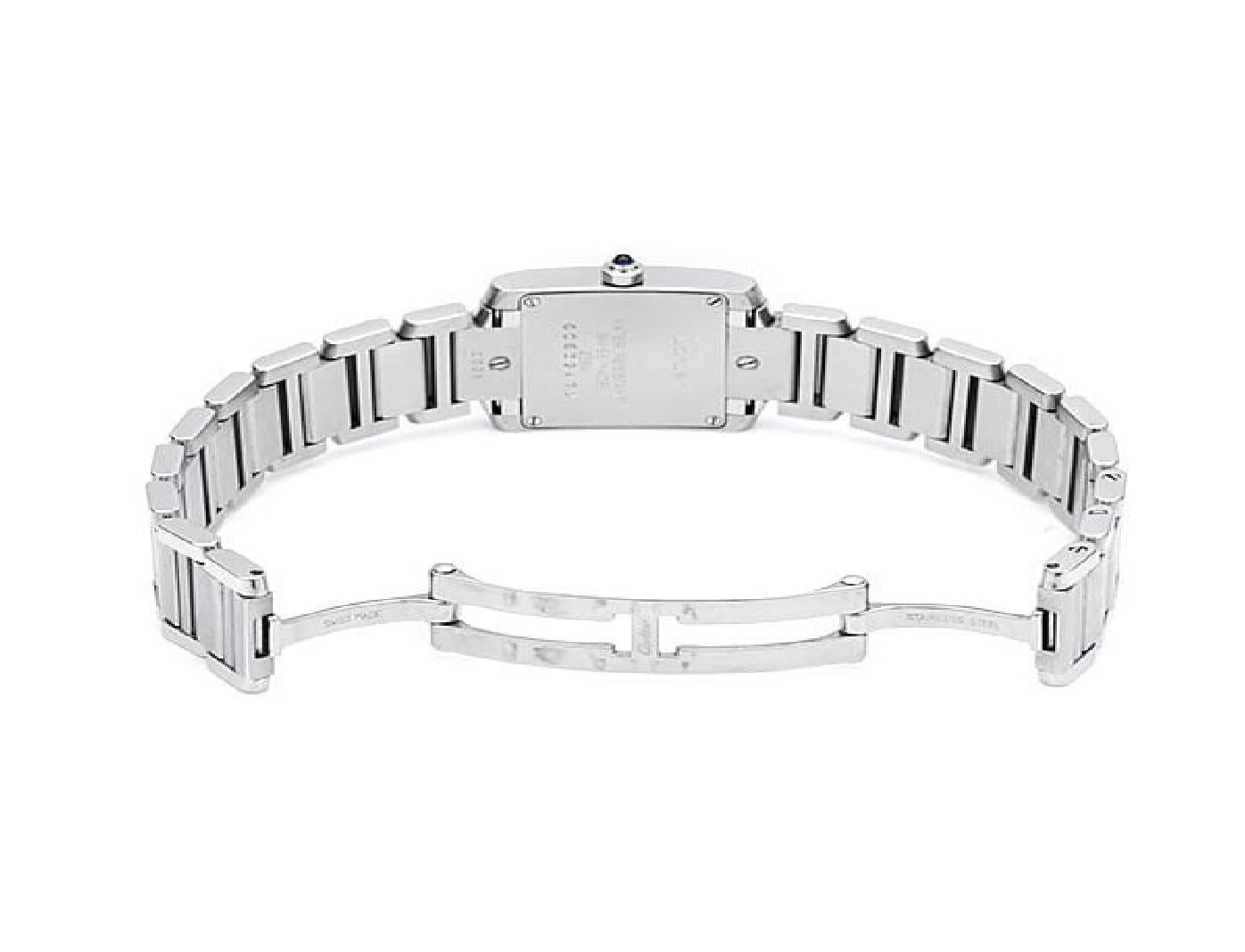 Cartier Tank Française W51008Q3 Women's Watch - Quartz, Stainless Steel 3