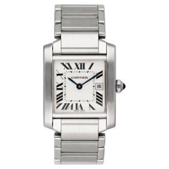 Cartier Tank Francaise W51011Q3 Stainless Steel Midsize Watch