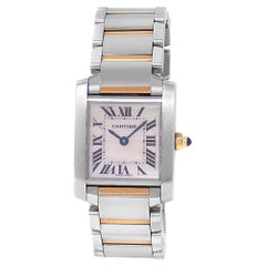Cartier Tank Francaise W51027Q4, Pink Dial, Certified and Warranty