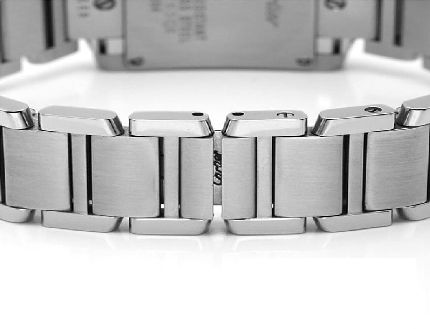 Cartier Tank Française W51028Q3 Ladies' Watch - Elegant Steel Quartz 4