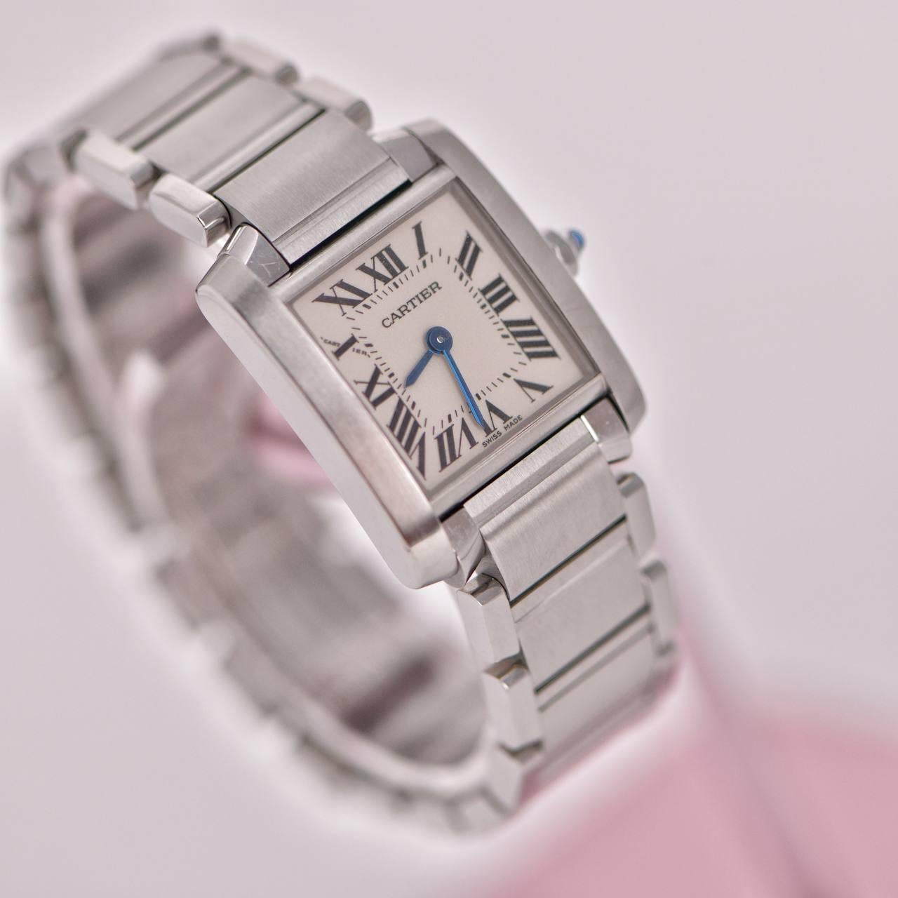 SKU AT-1813
Brand Cartier
Model No. W51011Q3
Retail Price £3,550 incl. VAT / $3,700 / €4 000 incl. VAT
____________________________________
Date Circa 2009
Gender Unisex / Women
Box/Papers	NO
____________________________________
Condition 
Case -