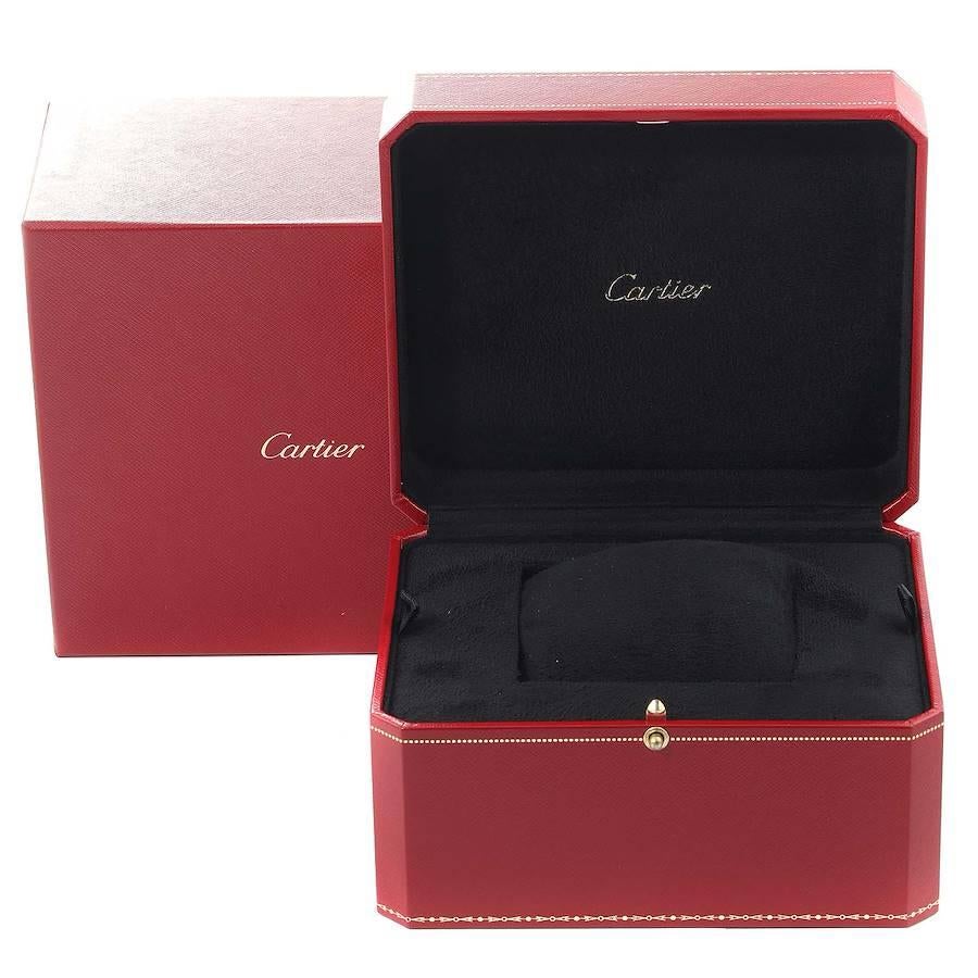Cartier: WE100251 Damenuhr Tank Francaise aus Weißgold mit Diamanten im Angebot 3